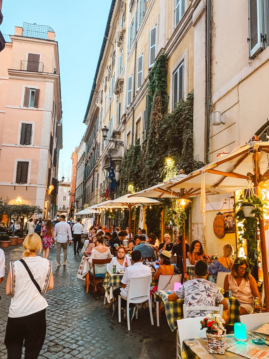 Scenic view in Rome, Italy.
