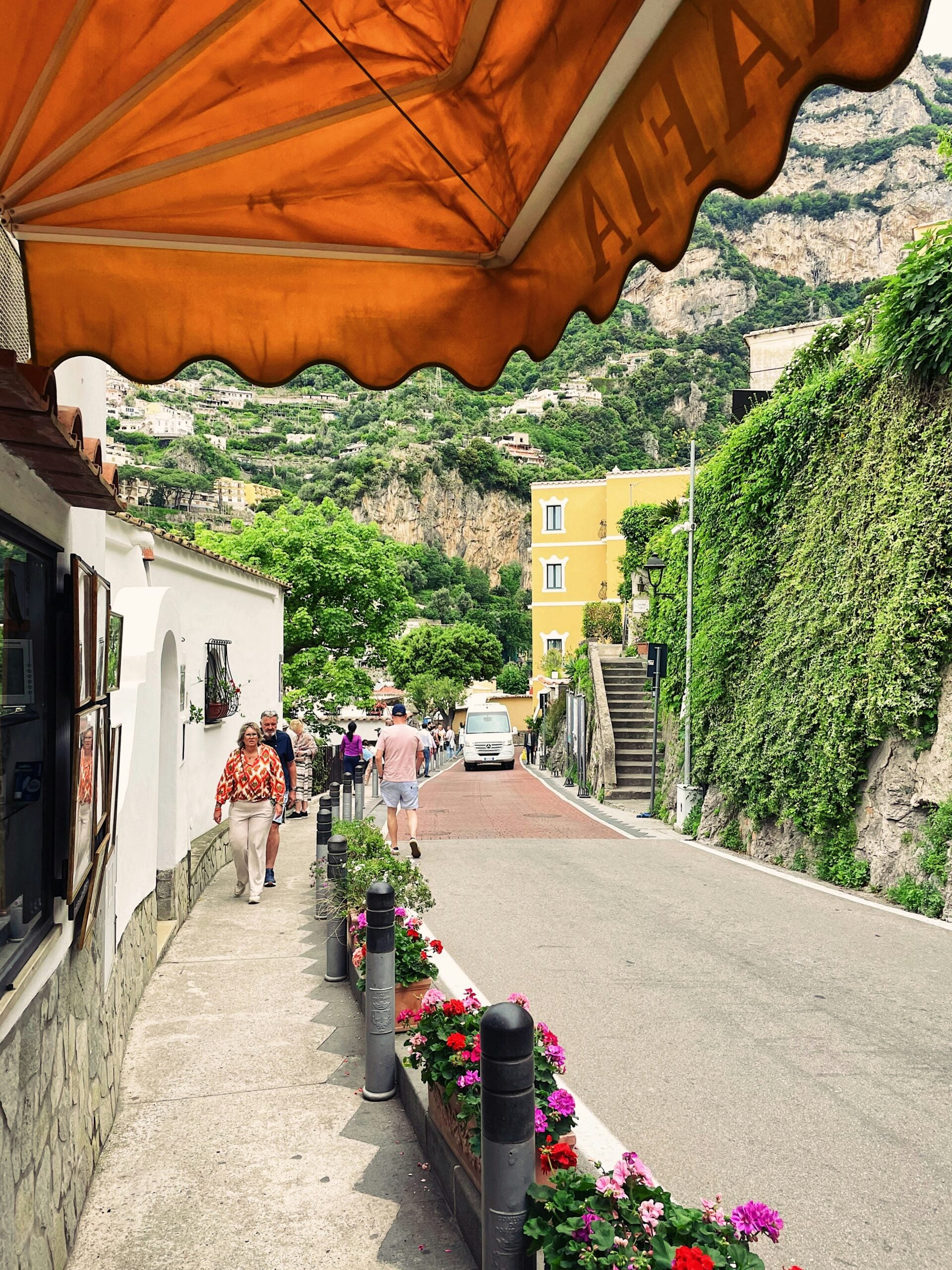 Image of Positano, Italy landscape.