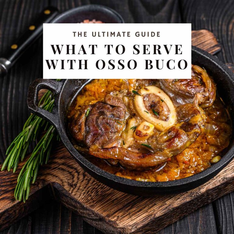 osso buco in a cast iron skillet