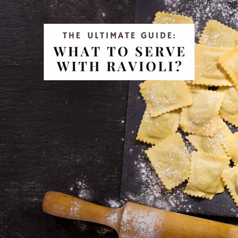 Fresh handmade ravioli
