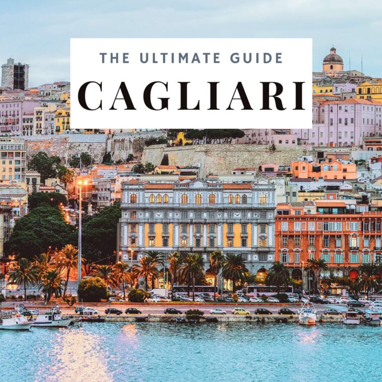 a scenic view of Cagliari Italy
