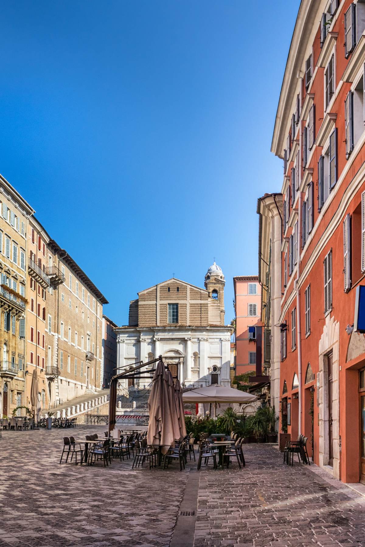 Scenic view in Ancona, Italy.