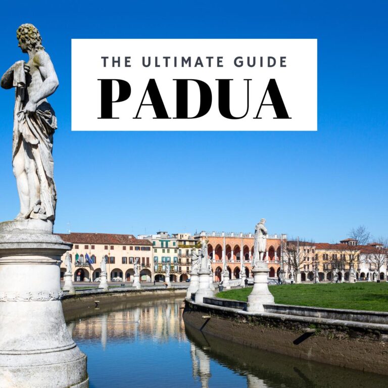 A scenic view of Padua Italy.