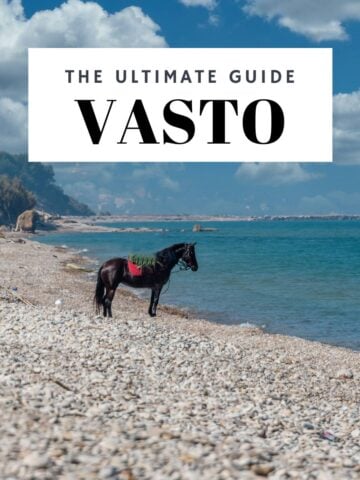 A scenic view of Vasto, Italy