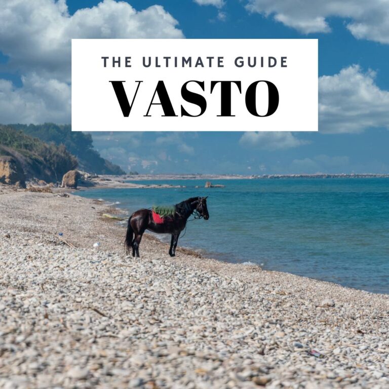 A scenic view of Vasto, Italy