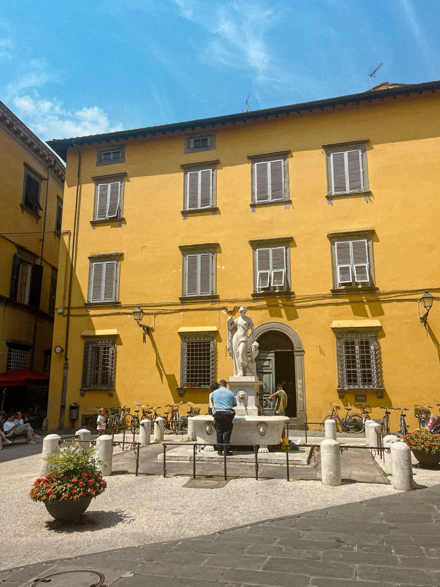 Lucca, Italy landscape.