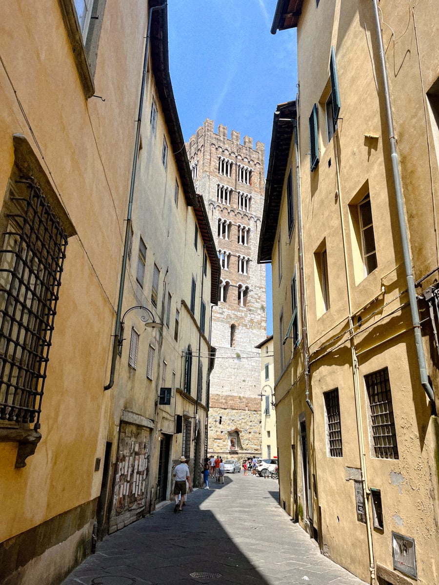 Lucca, Italy landscape.