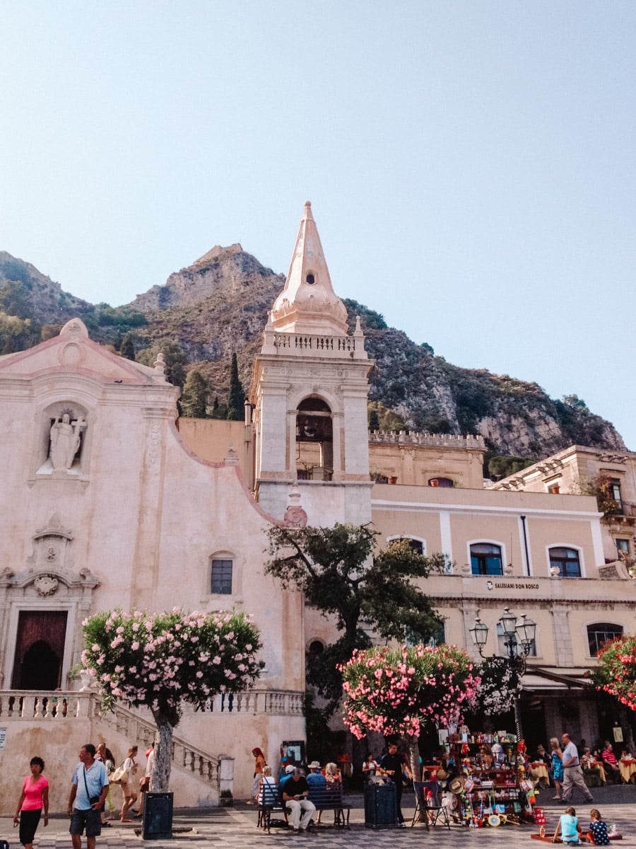 Taormina, Sicily Landscape.
