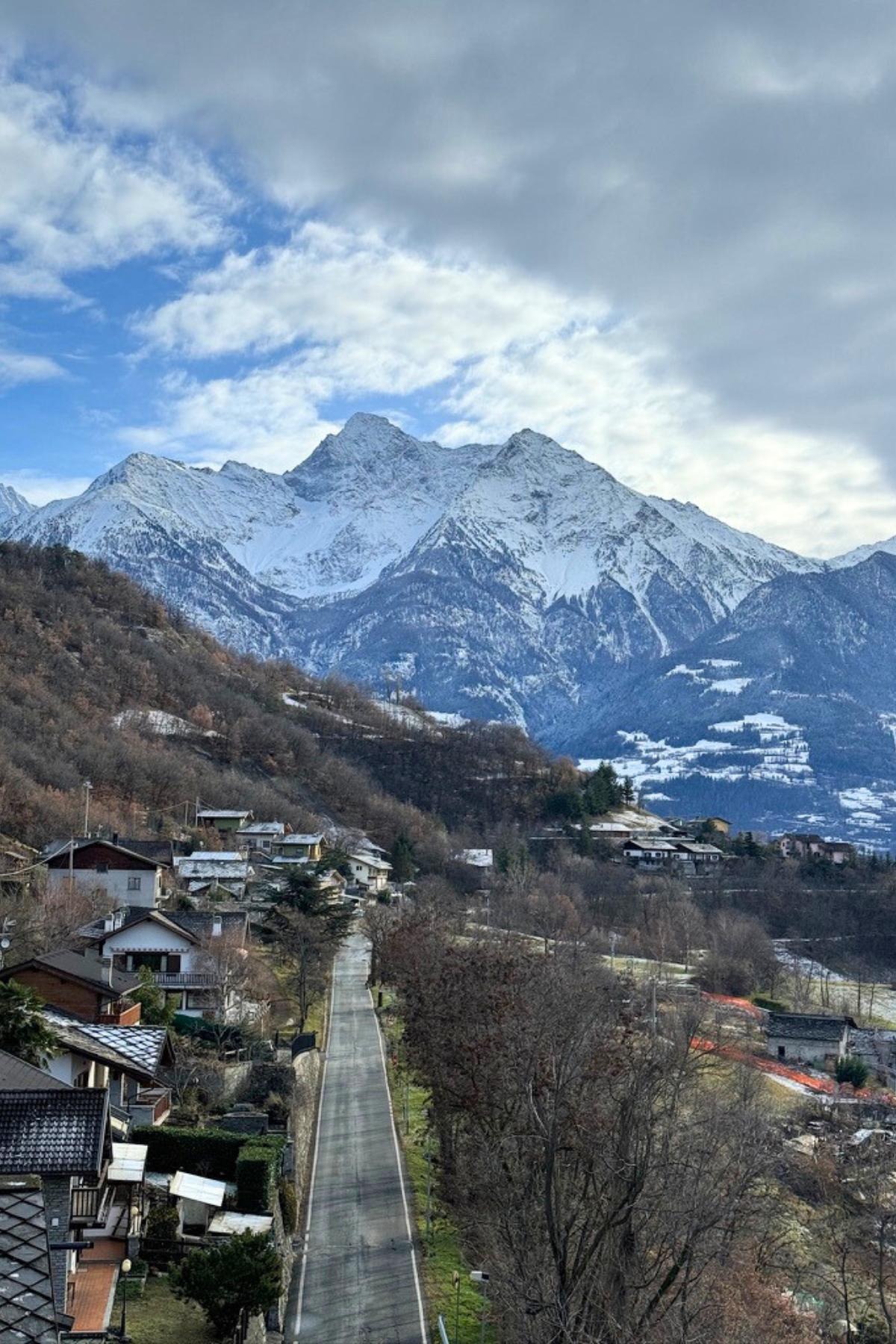 Aosta, Valley Italy landscape image.