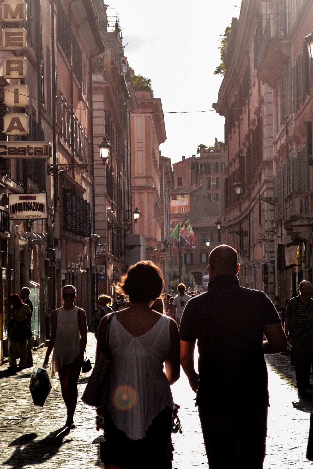 a scenic view of Naples Italy