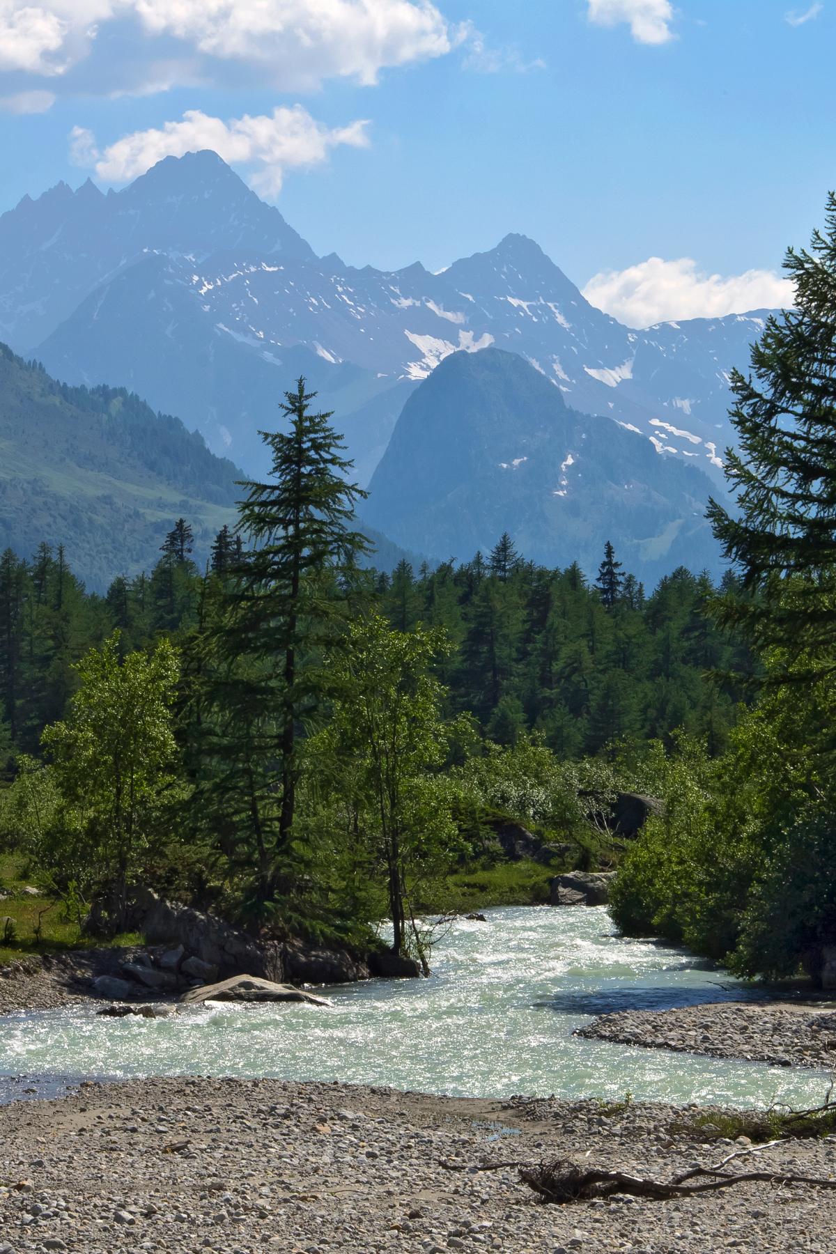 Aosta, Valley Italy landscape image.