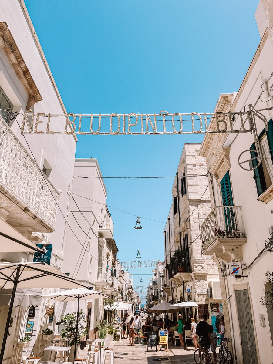 Polignano a mare town, Polignano a Mare things to do.