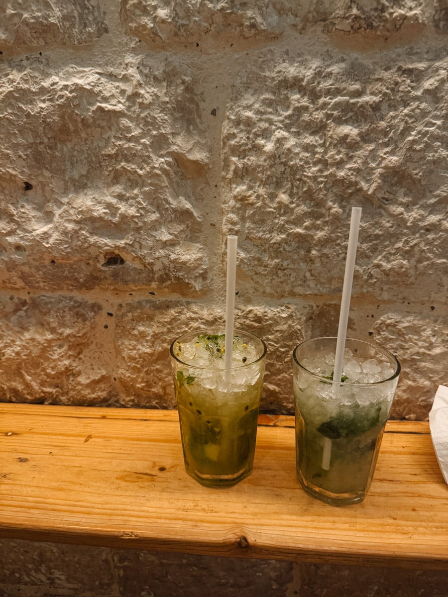 Mojitos in Polignano a Mare, Polignano a Mare things to do.