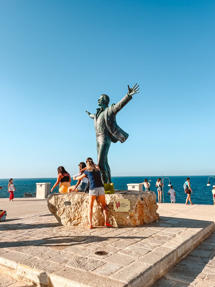 Polignano a mare famous singer, Polignano a Mare things to do.
