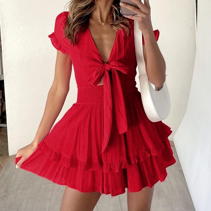 red dress for italy.