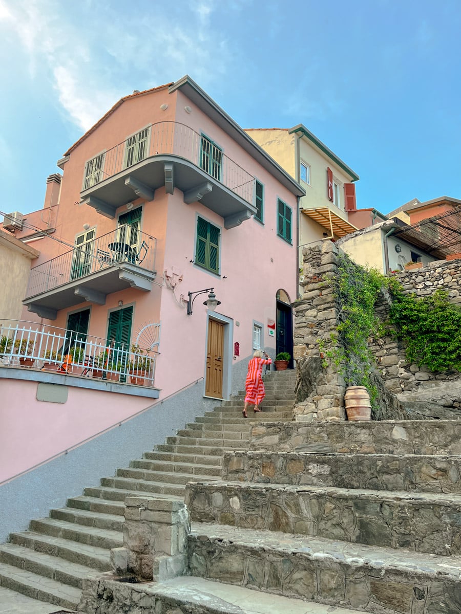 Image of manarola, cinque terre landscape.