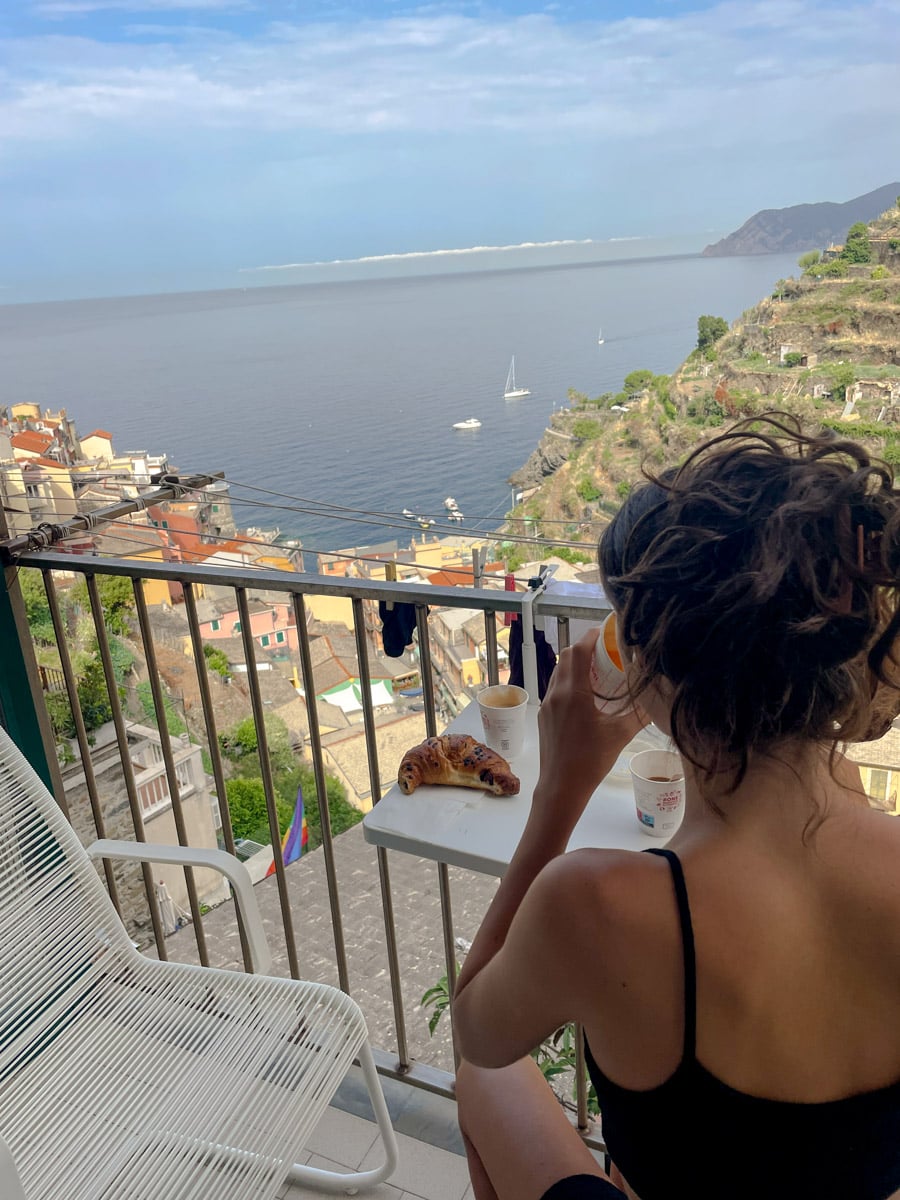 Image of manarola, cinque terre landscape.