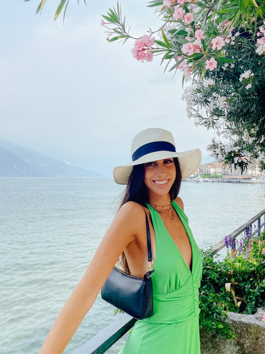 Bellagio landscape in Italy.