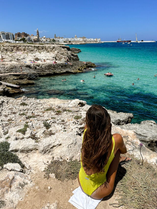 Landcape in Monopoli, Italy.