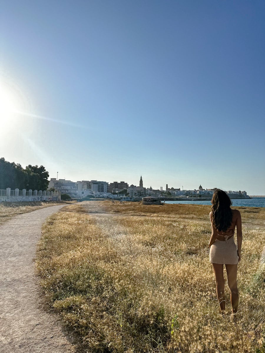 Landcape in Monopoli, Italy.