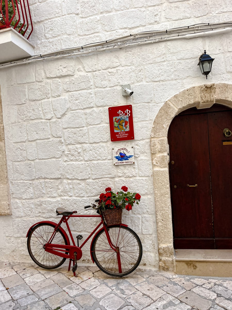 Landcape in Monopoli, Italy.