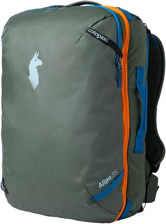 Image of backpack for traveling.