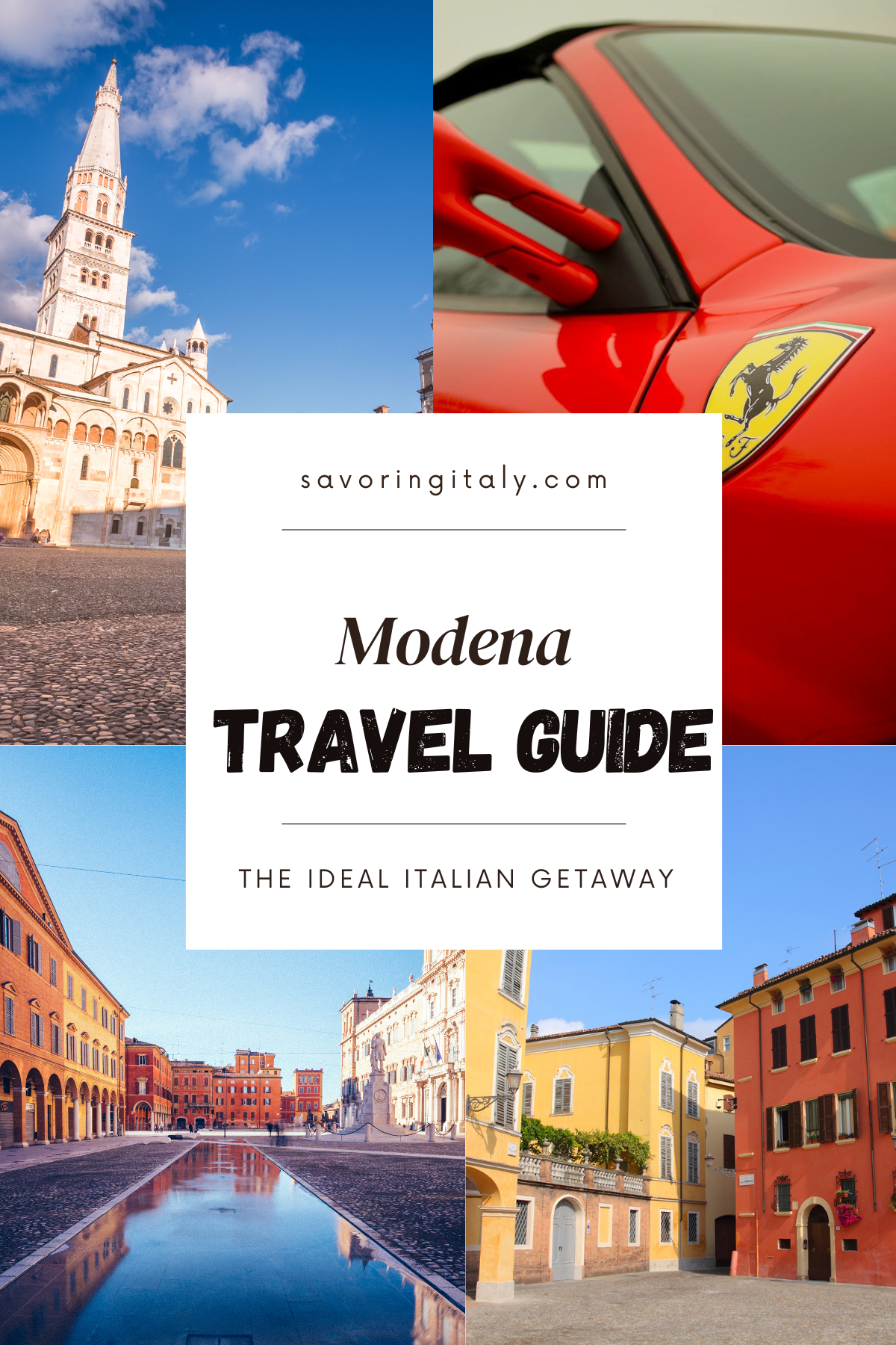 Modena Italy travel guide.