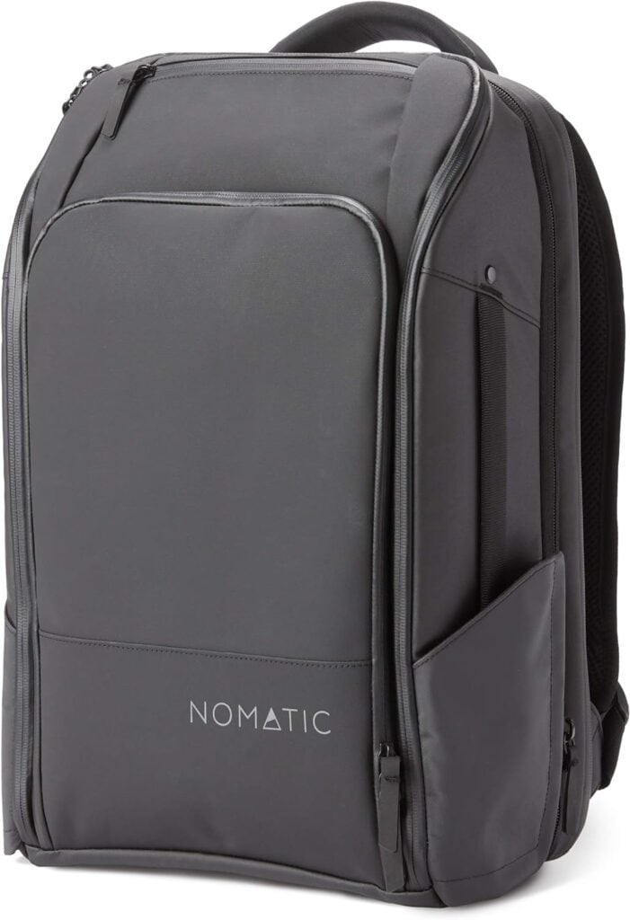 Image of backpack for traveling.
