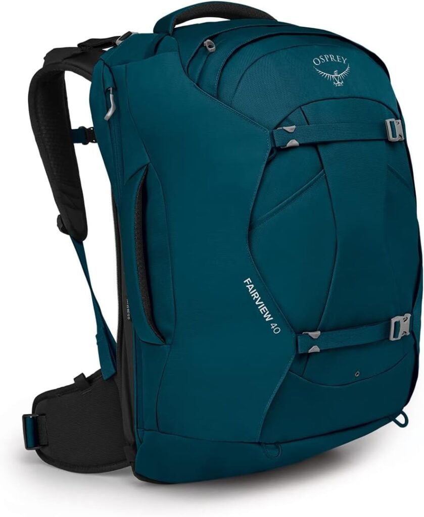 Image of backpack for traveling.