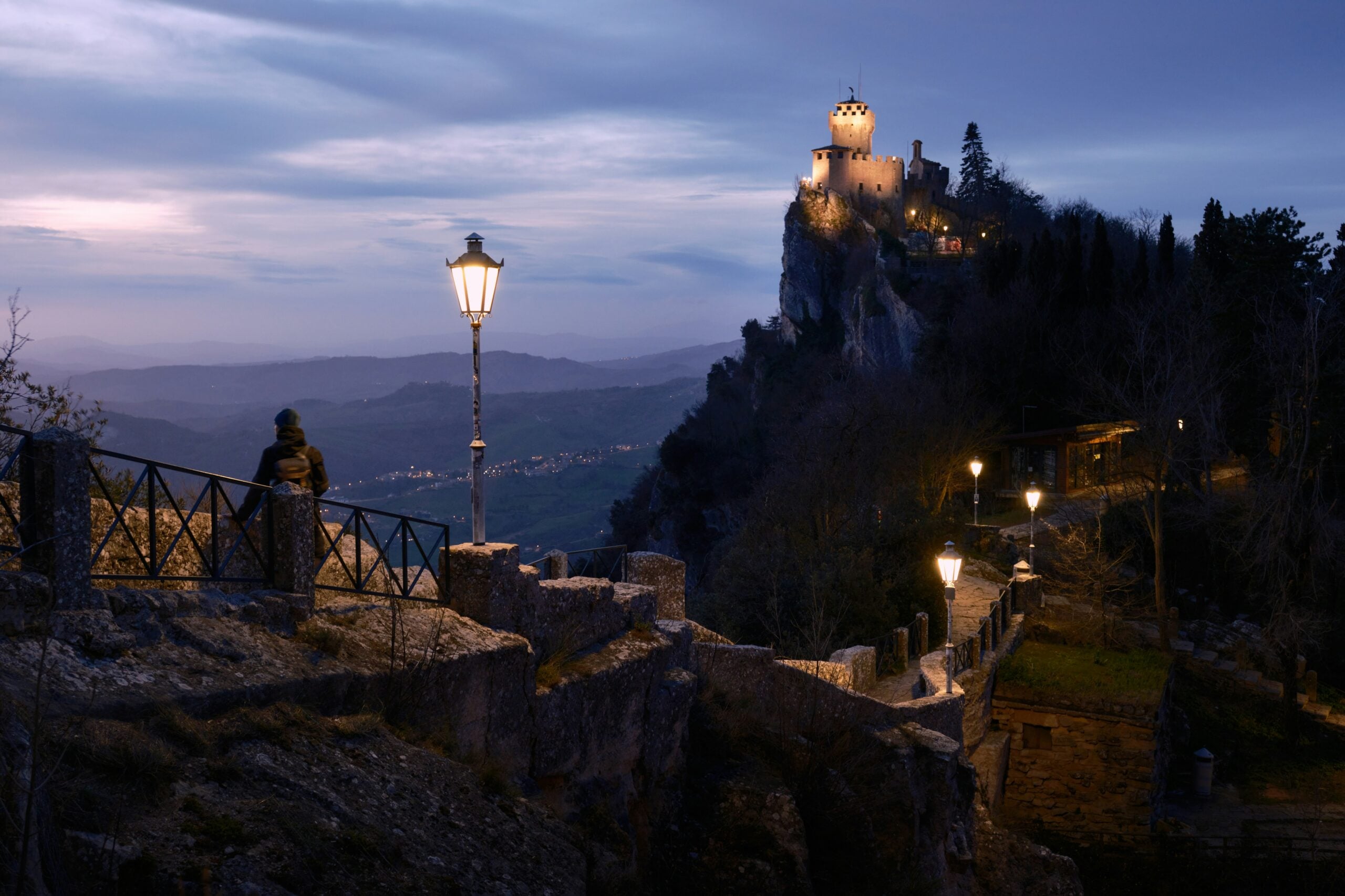 San Marino landscape image.