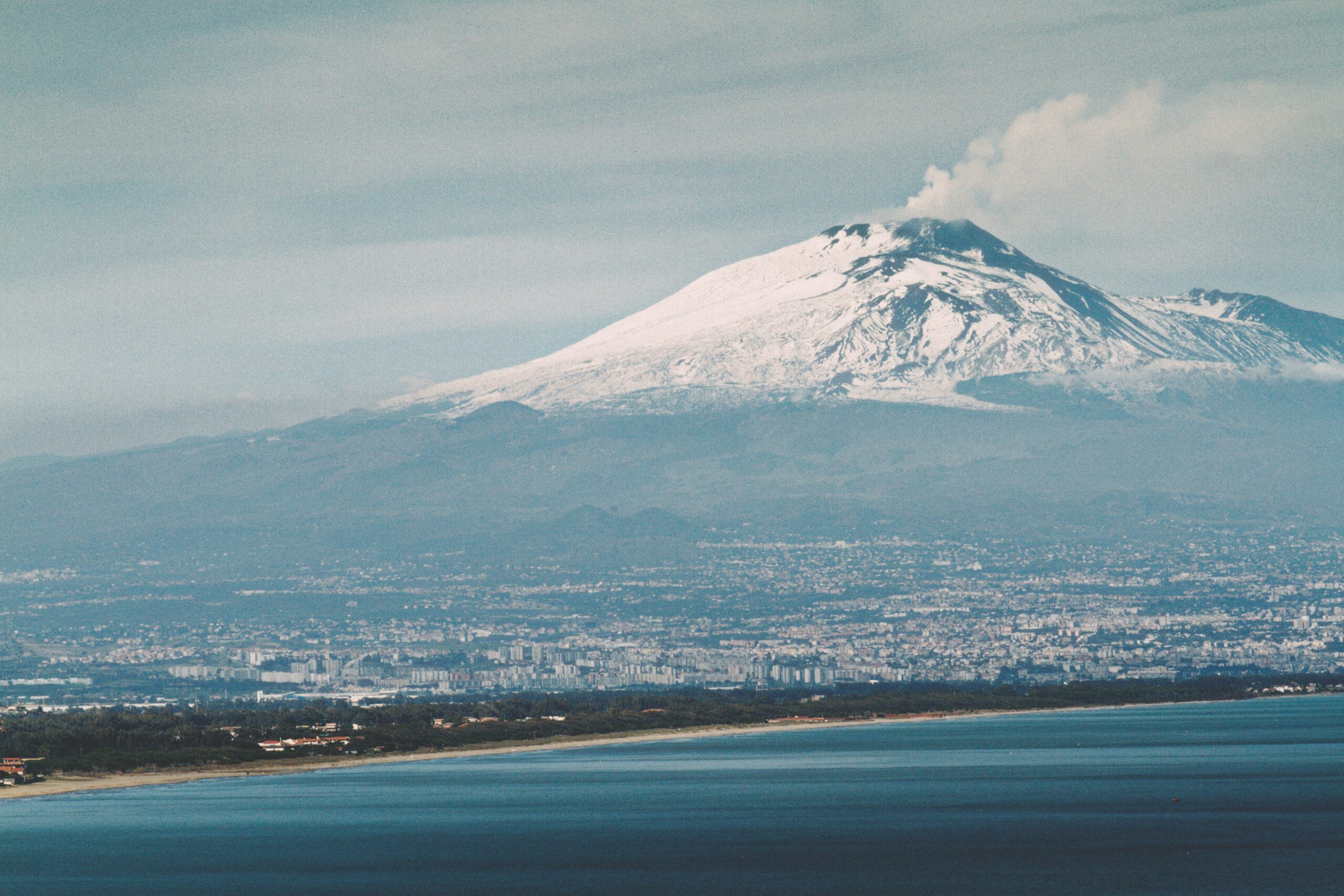 Image of Catania, Sicily landscape.