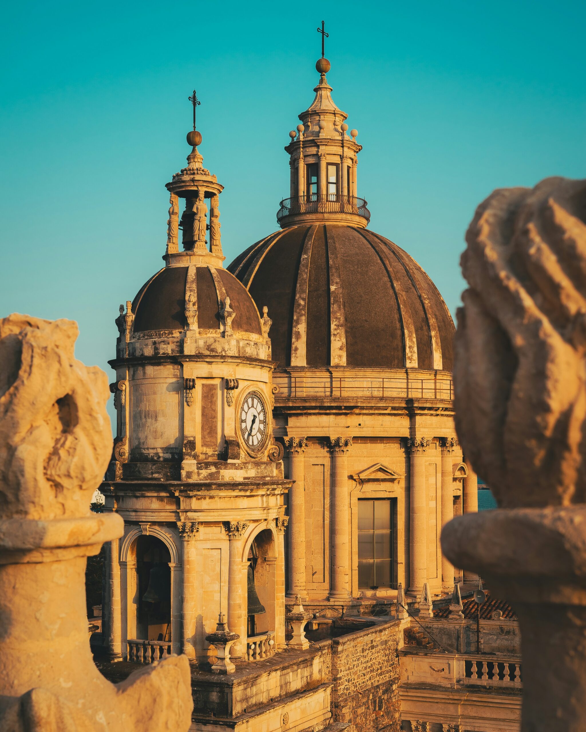 Image of Catania, Sicily landscape.