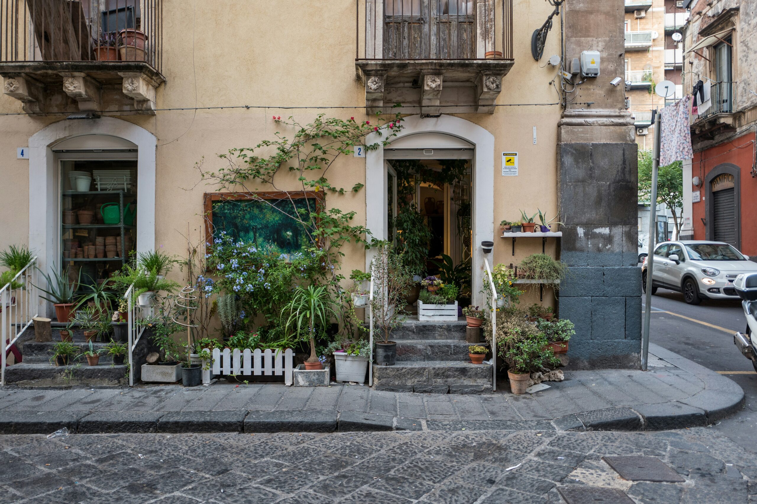 Image of Catania, Sicily landscape.