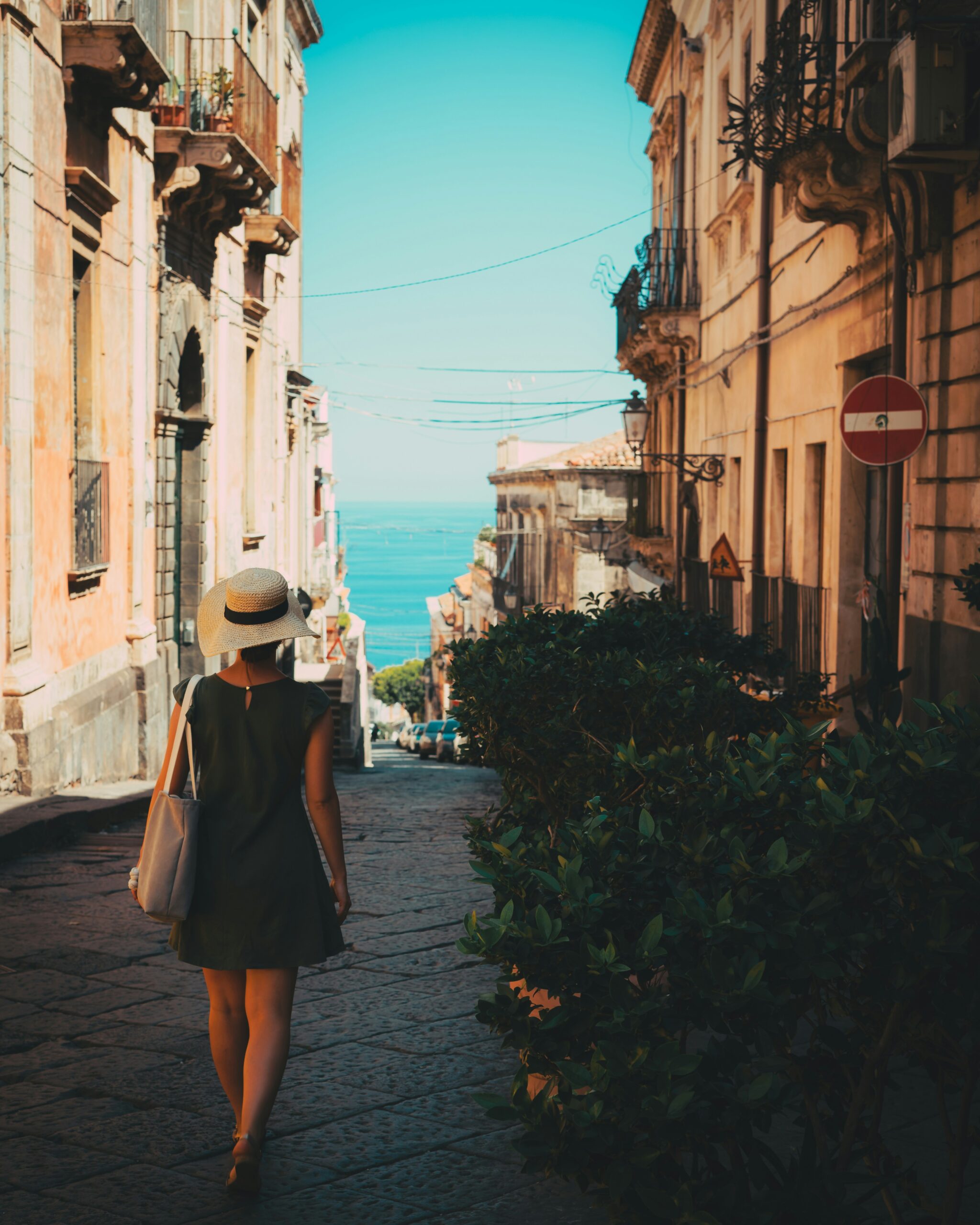 Image of Catania, Sicily landscape.