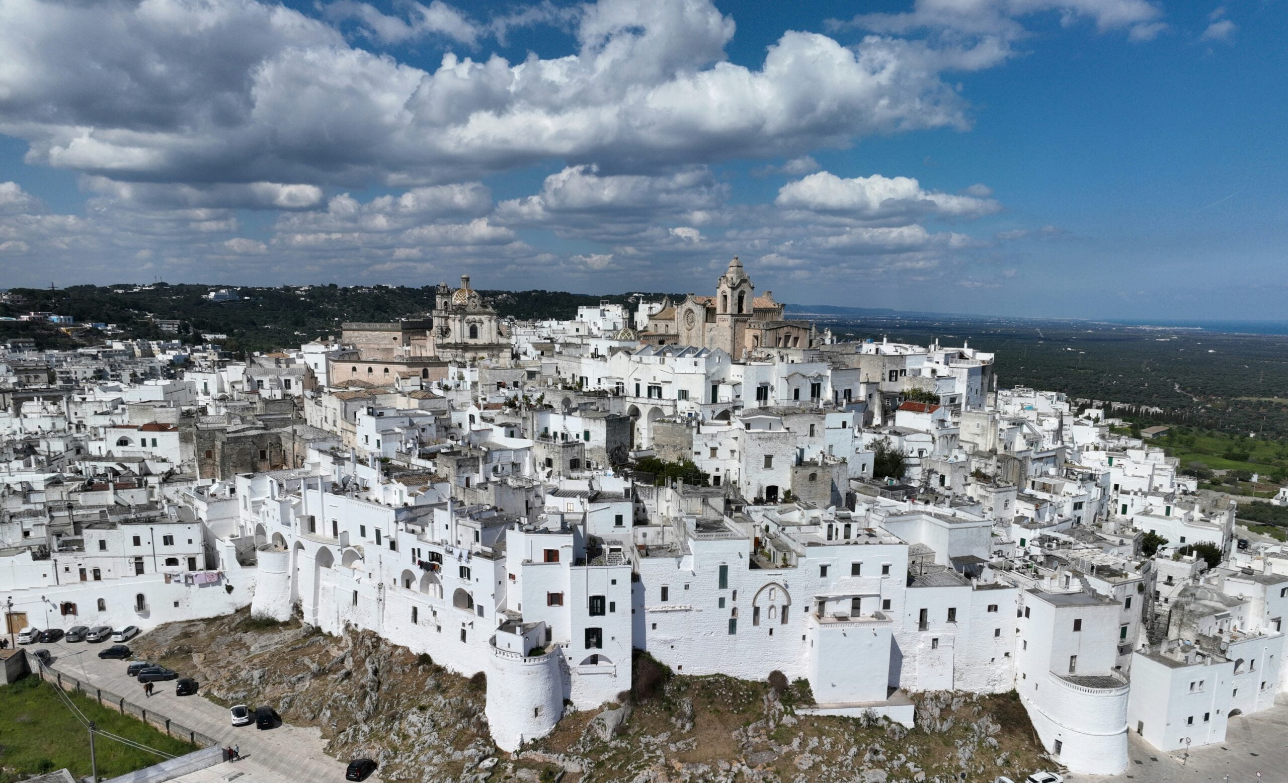 Image of Ostuni, Puglia Italy.