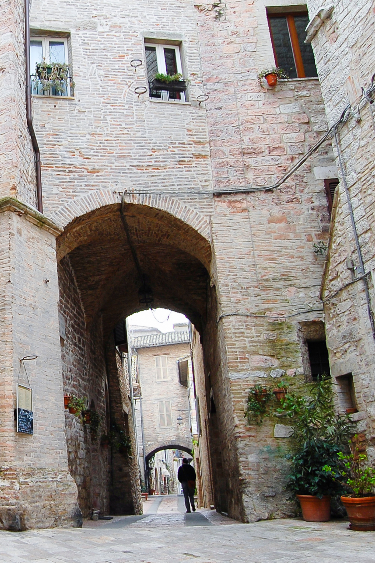 The town of Assisi, Italy.
