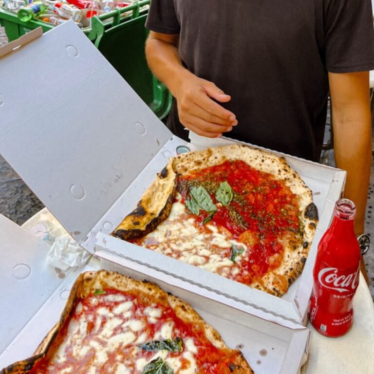 Food from naples, italy.