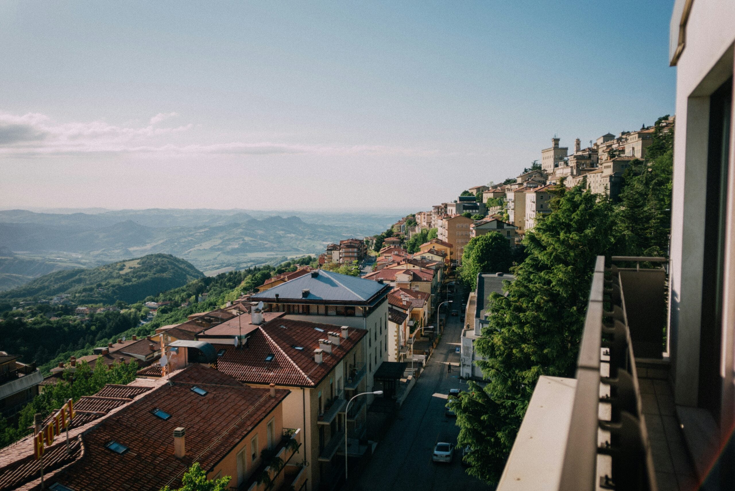 San Marino landscape image.
