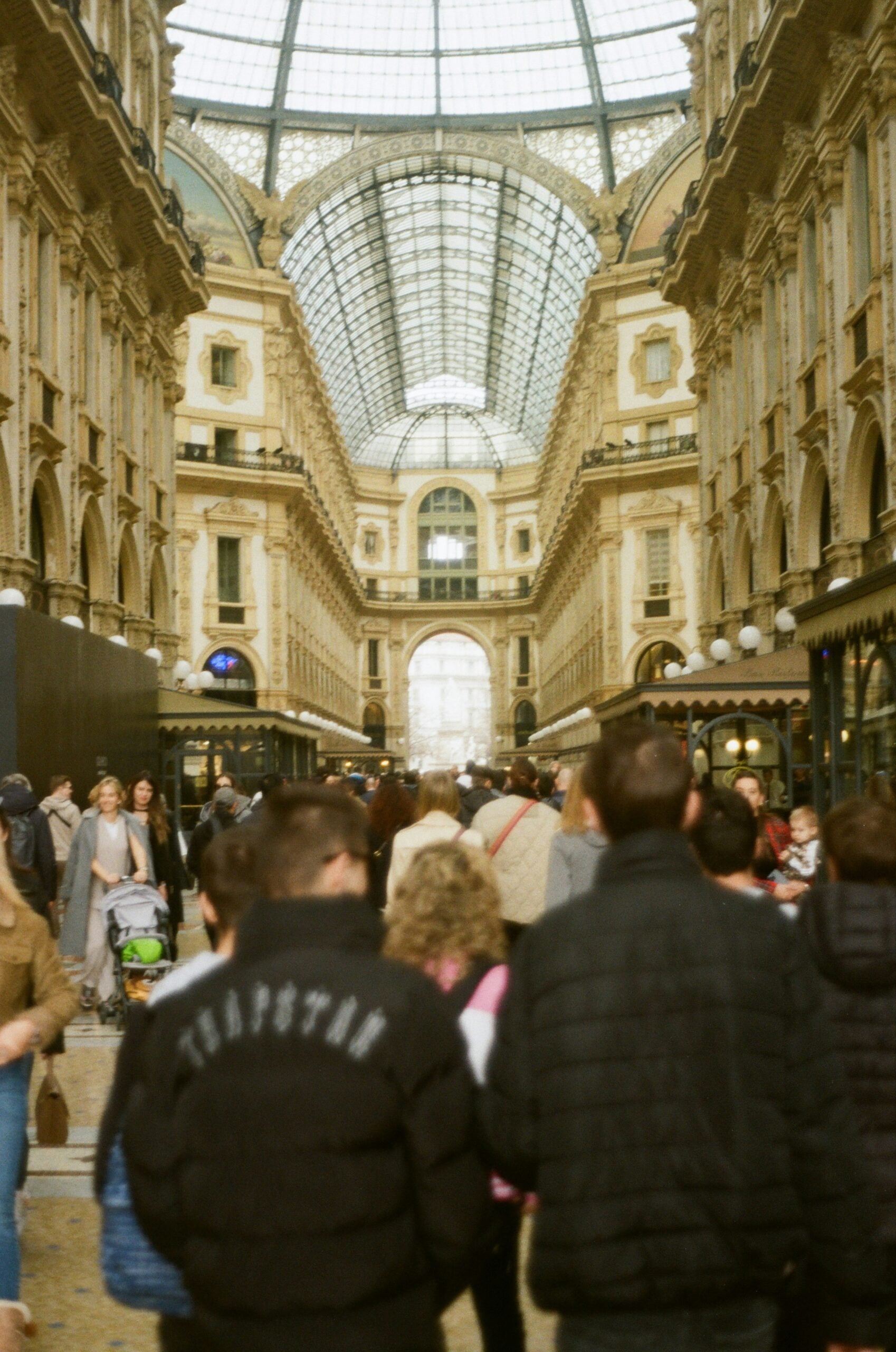 Shopping in Milan.