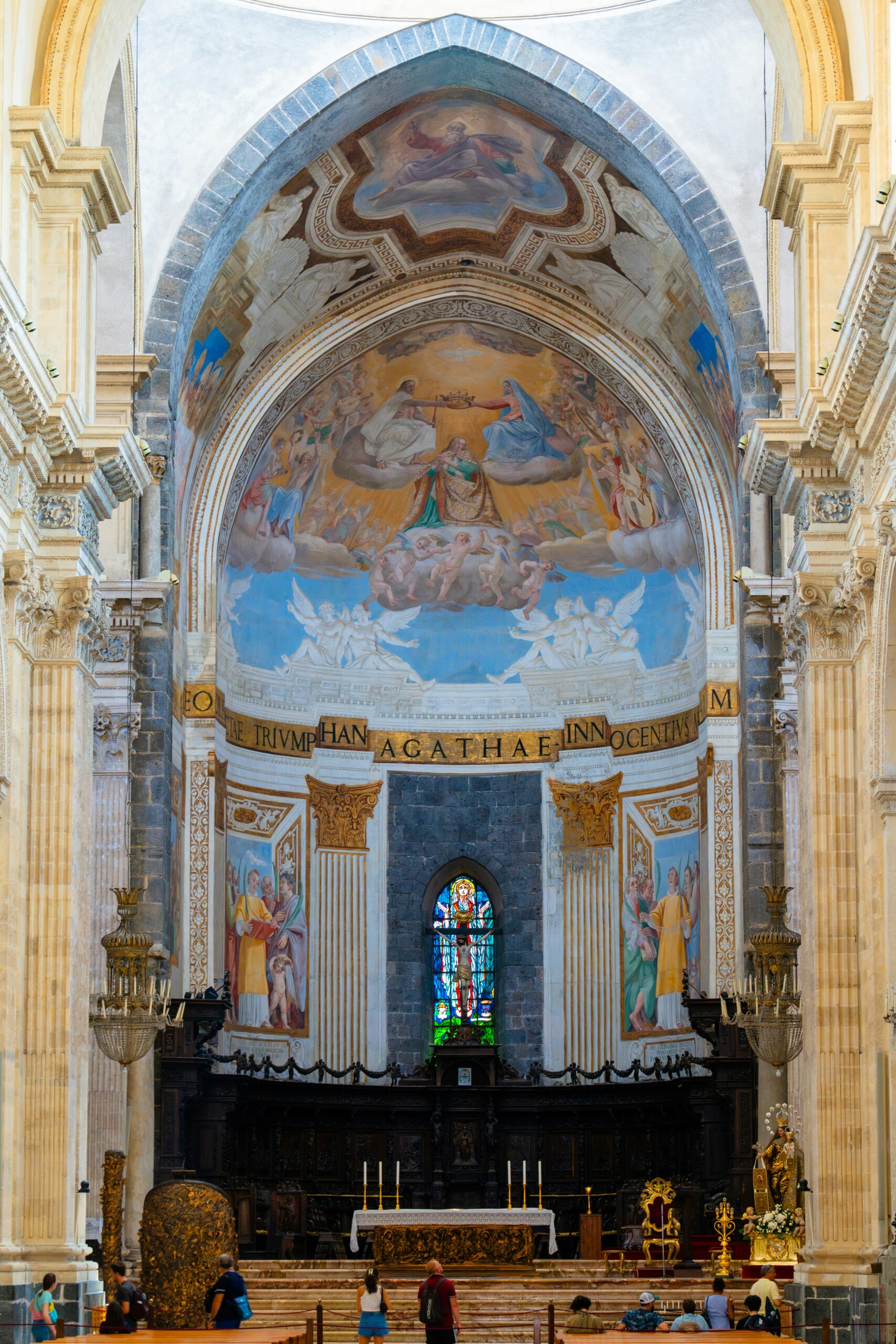 Image of Catania, Sicily landscape.