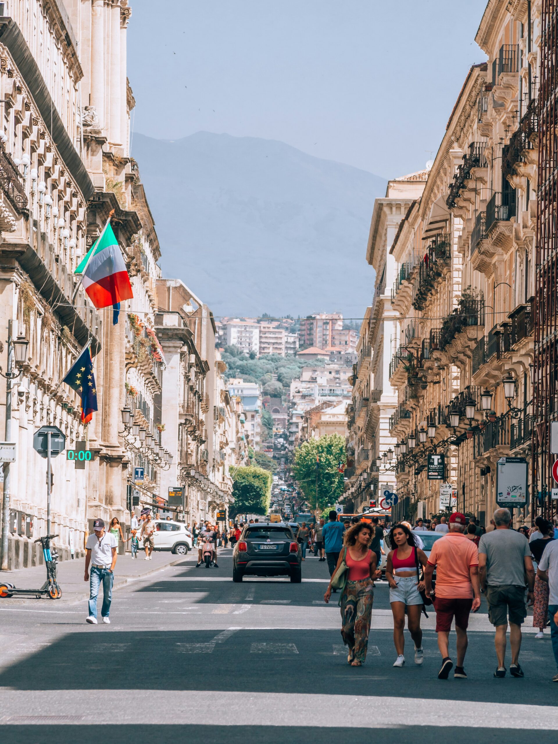 Image of Catania, Sicily landscape.