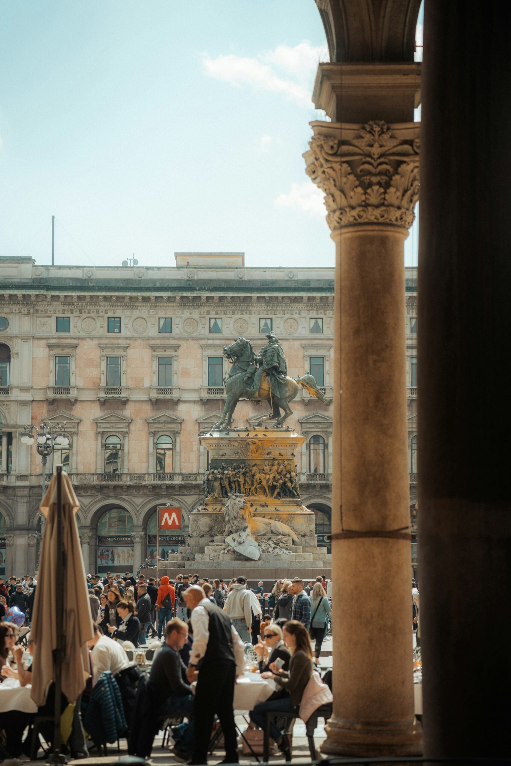 Shopping in Milan.