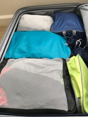 Packing cubes.