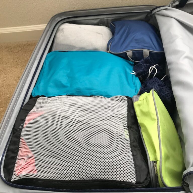 Packing cubes.