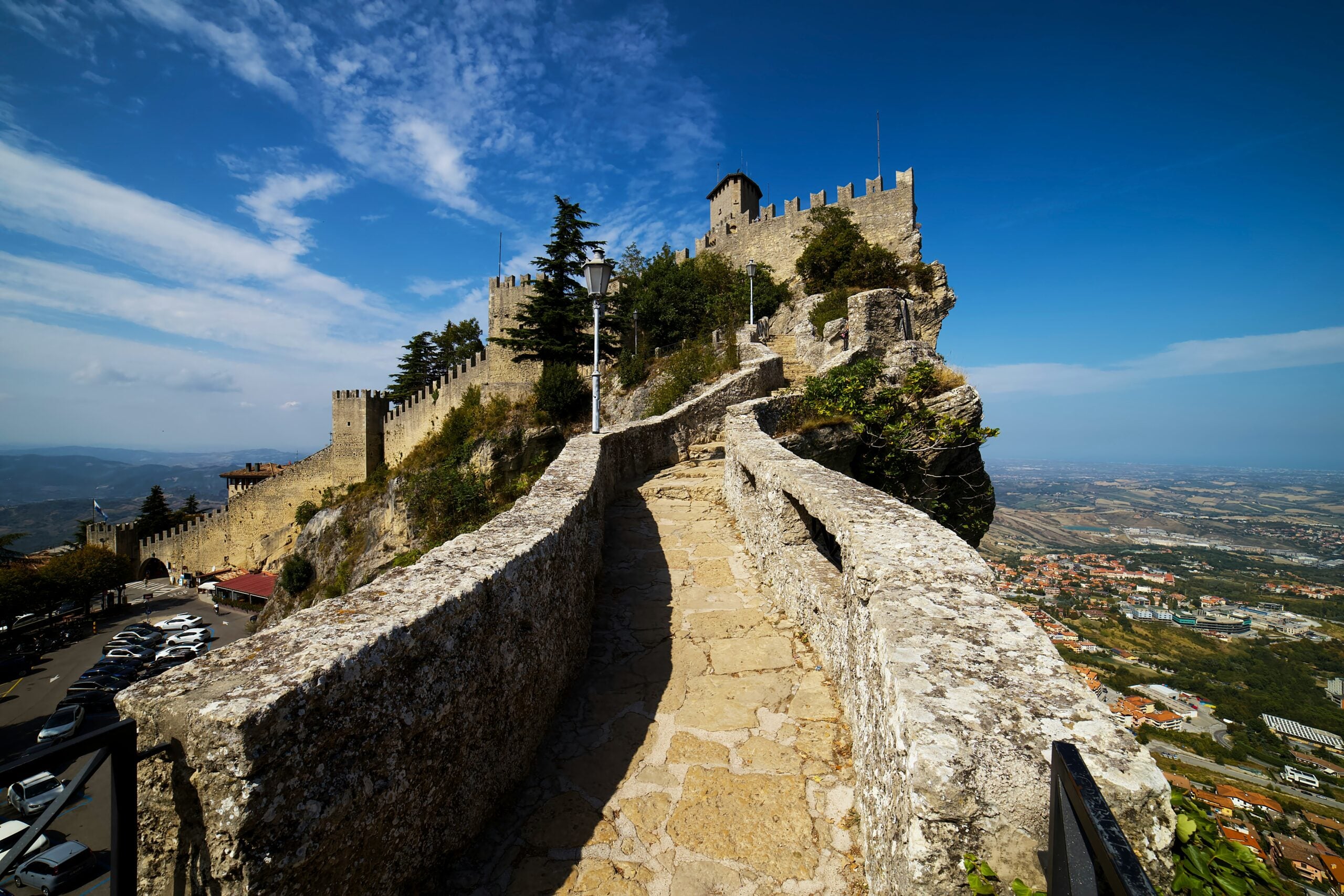 San Marino landscape image.
