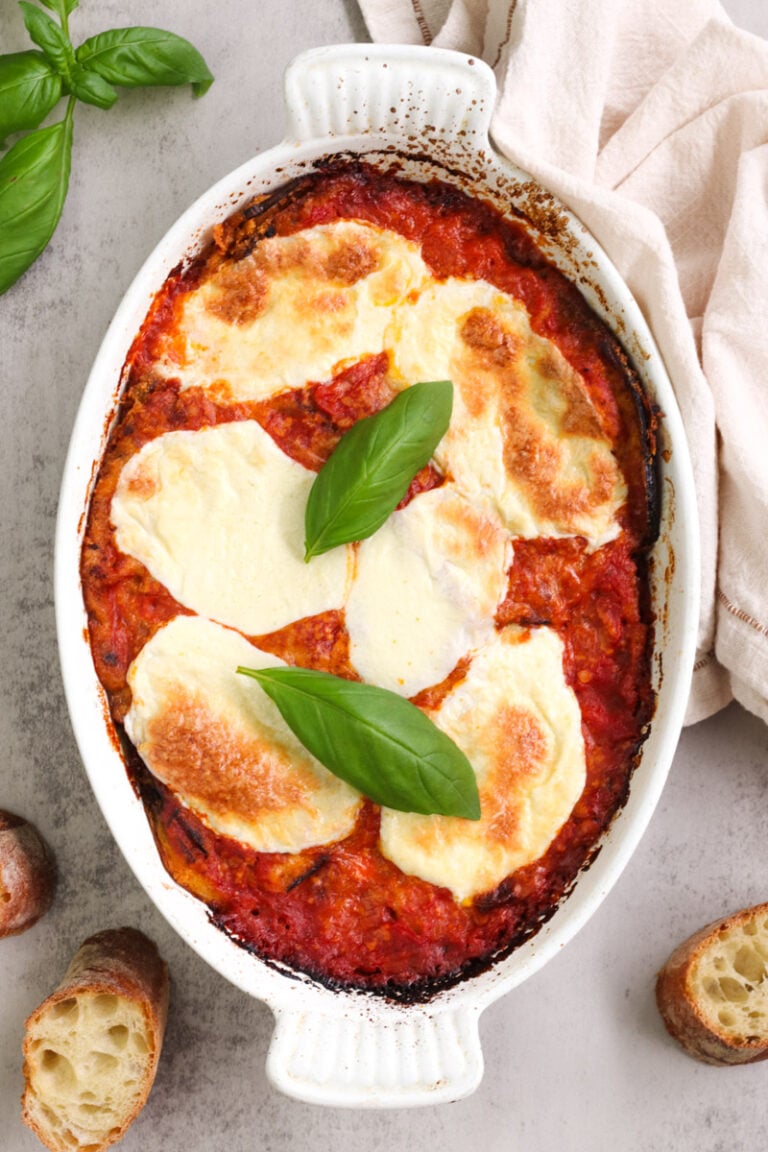 Parmigiana di Melanzane (Traditional Eggplant Parmigiana)