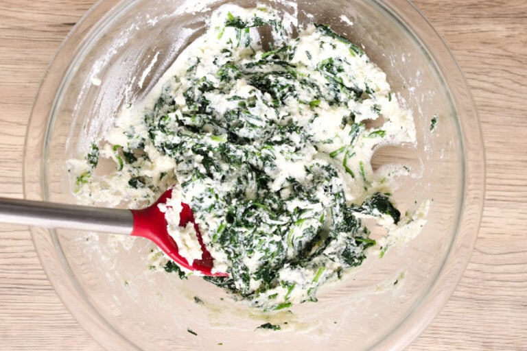 Ricotta and Spinach Filling (For Ravioli)