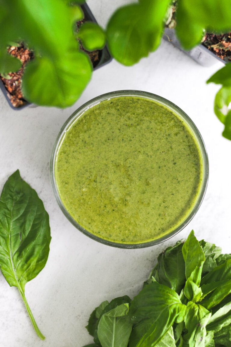 Pesto alla Genovese (Traditional Italian Pesto Sauce)