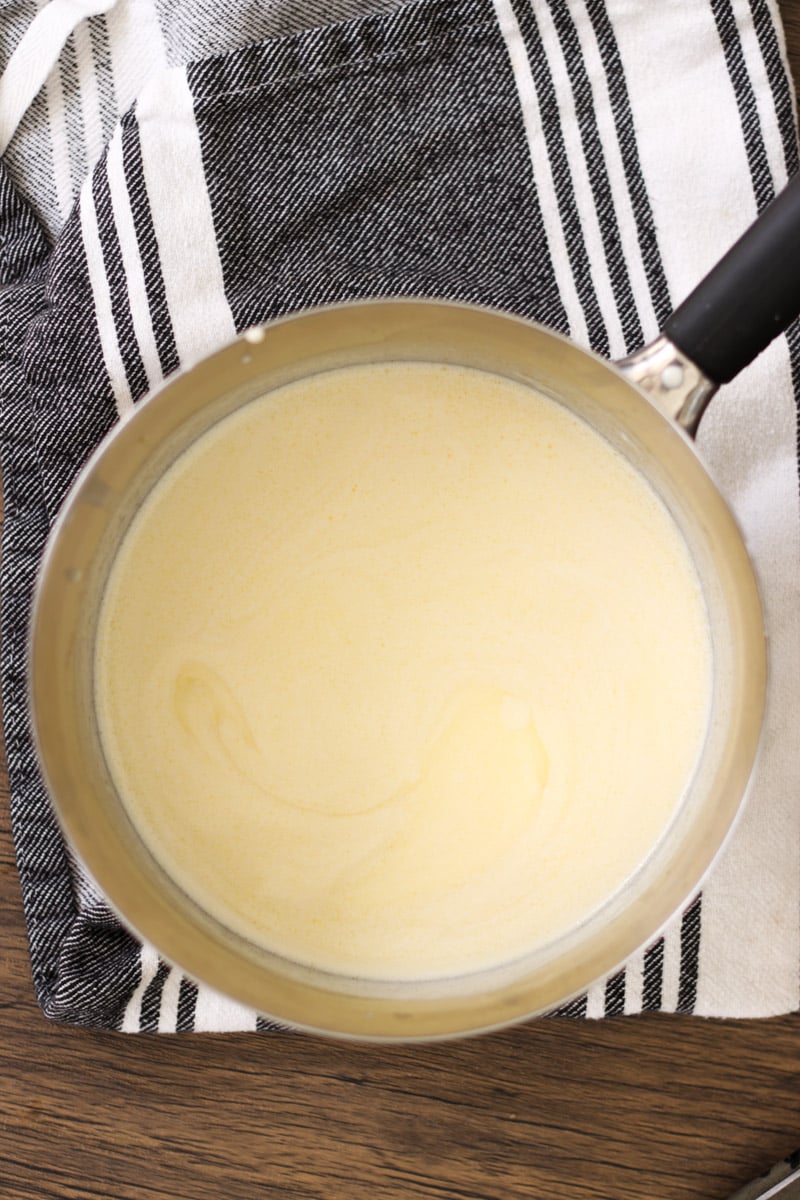Crema al Limone ingredients.