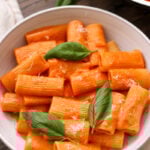 Rigatoni alla vodka.